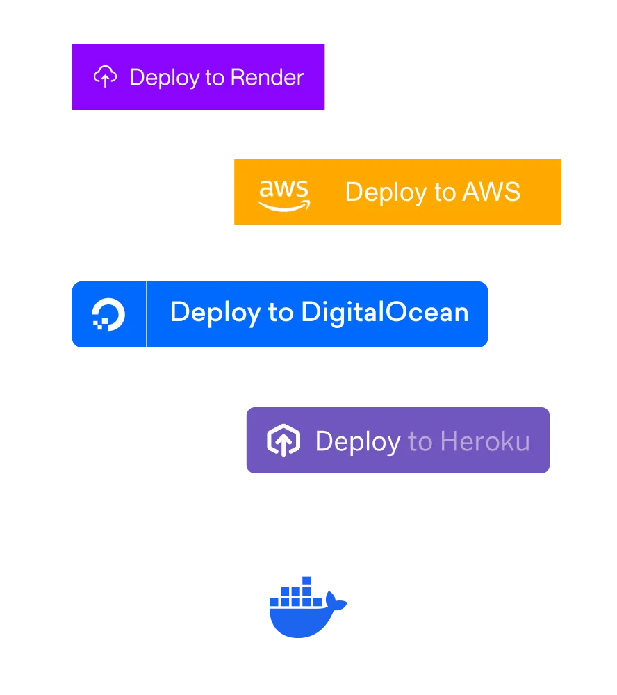 One-Click deploy with DeployStack.io